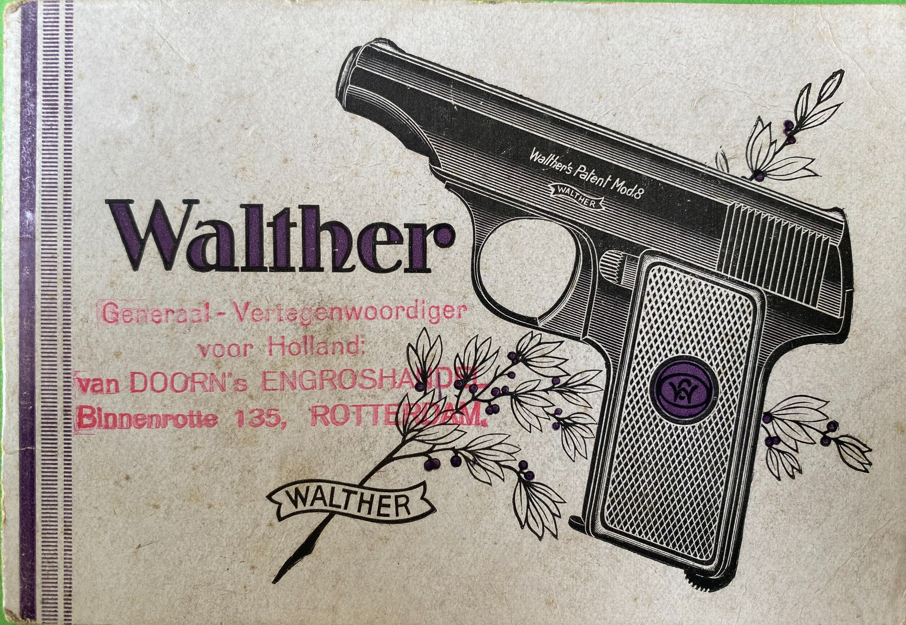 Walther Model 8 manual